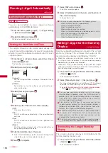 Предварительный просмотр 198 страницы Foma SO903iTV Manual