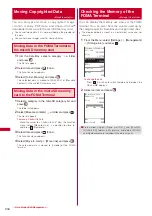 Предварительный просмотр 246 страницы Foma SO903iTV Manual