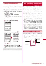 Предварительный просмотр 247 страницы Foma SO903iTV Manual