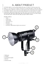 Preview for 4 page of Fomei LED DMX-300B User Manual