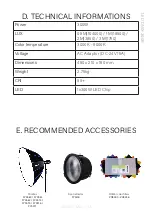 Preview for 7 page of Fomei LED DMX-300B User Manual