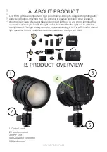 Предварительный просмотр 4 страницы Fomei LED MINI 15W User Manual