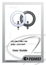 Предварительный просмотр 1 страницы Fomei LED RING SMD 23W User Manual