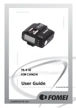 Preview for 1 page of Fomei TR-X 32 User Manual