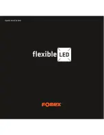 fomex flexible LED FL1200 Manual предпросмотр