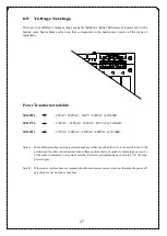 Предварительный просмотр 27 страницы Fomotech Alpha 3000 Series Manual