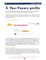 Preview for 31 page of Fon LA FONERA + User Manual