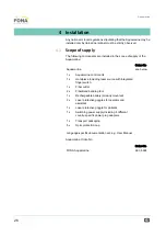 Preview for 26 page of Fona Aquamarine Operating Instructions Manual