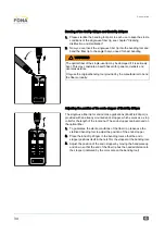 Preview for 34 page of Fona Aquamarine Operating Instructions Manual