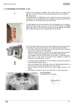 Предварительный просмотр 24 страницы Fona XPan 3D Plus Operating Instructions Manual