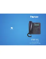 Preview for 1 page of Fonax FNX-HL User Manual