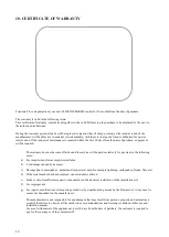 Preview for 12 page of Fonderia Finco ELIOS INFRARED Instructions For Use And Installation