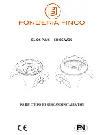 Fonderia Finco ELIOS PLUS Instructions For Use And Installation preview