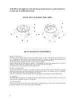 Предварительный просмотр 3 страницы Fonderia Finco ELIOS PLUS Instructions For Use And Installation