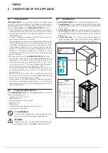 Предварительный просмотр 12 страницы Fonderie SIME UNIQA.REVOLUTION User, Installation And Servicing Instructions