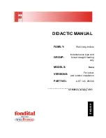 Предварительный просмотр 1 страницы Fondital ITACA CTFS 24 Manual