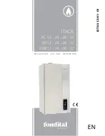 Предварительный просмотр 1 страницы Fondital ITACA KC 12 Installation, Use And Maintenance Manual