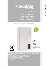 Fondital ITACA KC 24 Installation, Use And Maintenance Manual предпросмотр