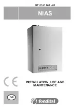 Предварительный просмотр 1 страницы Fondital NIAS BTN 28 Installation, Use And Maintenance Manual