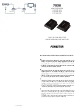 FONESTAR 7938 Quick Start Manual preview