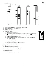 Предварительный просмотр 3 страницы FONESTAR ACADEMY-1 Instruction Manual