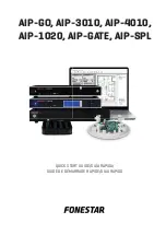 FONESTAR AIP-1020 Quick Start Manual preview