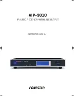 FONESTAR AIP-3010 Instruction Manual preview