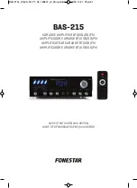 Preview for 1 page of FONESTAR BAS-215 Quick Start Manual