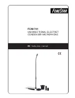 FONESTAR FCM-741 Instruction Manual предпросмотр