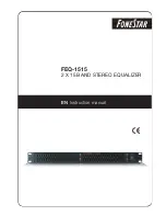 Предварительный просмотр 1 страницы FONESTAR FEQ-1515 Instruction Manual