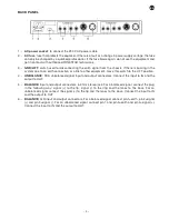 Предварительный просмотр 5 страницы FONESTAR FEQ-1515 Instruction Manual