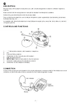 Preview for 4 page of FONESTAR FMC-640 Instruction Manual