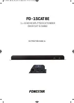 FONESTAR FO-15CAT8E Instruction Manual preview