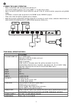 Preview for 4 page of FONESTAR FO-22M42 Instruction Manual