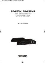 FONESTAR FO-455M Instruction Manual preview