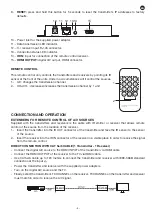 Preview for 3 page of FONESTAR FO-469-TX Instruction Manual