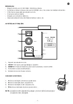 Предварительный просмотр 11 страницы FONESTAR FOG-4LED Instruction Manual