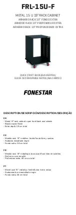 FONESTAR FRL-15U-F Quick Start Manual preview