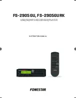 FONESTAR FS-2905GU Instruction Manual preview