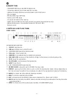 Preview for 4 page of FONESTAR FS-2915CDR Instruction Manual