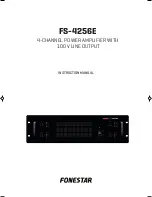 Предварительный просмотр 1 страницы FONESTAR FS-4256E Instruction Manual