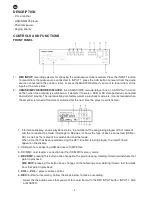 Предварительный просмотр 4 страницы FONESTAR MA-65GU Instruction Manual