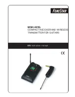 FONESTAR MSH-801G Instruction Manual предпросмотр