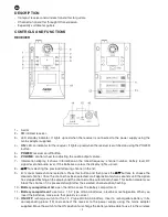 Preview for 4 page of FONESTAR MSH-801G Instruction Manual