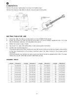 Preview for 6 page of FONESTAR MSH-801G Instruction Manual