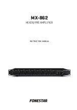 FONESTAR MX-862 Instruction Manual preview