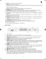 Предварительный просмотр 5 страницы FONESTAR MX-865 Instruction Manual