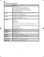 Предварительный просмотр 8 страницы FONESTAR MX-865 Instruction Manual