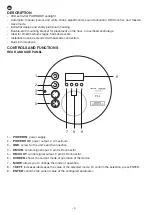 Preview for 2 page of FONESTAR PAR-189AL Instruction Manual