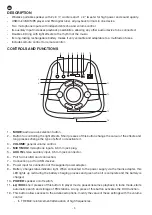 Preview for 2 page of FONESTAR PARTY-DUO Instruction Manual